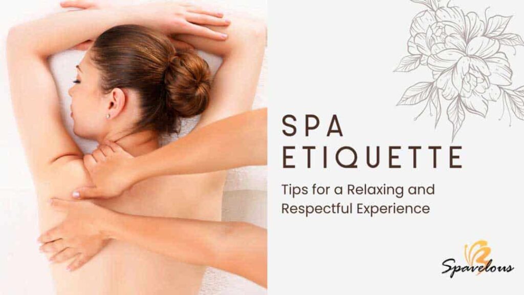 spa etiquette